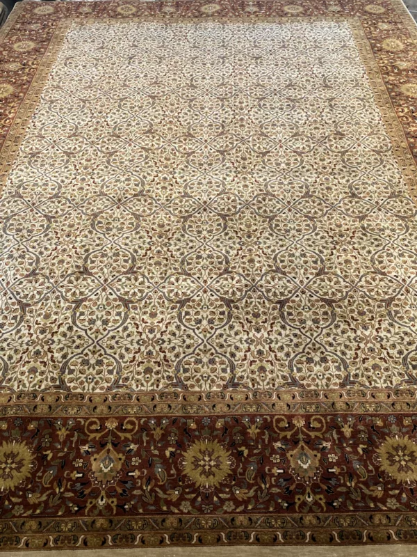 9' 00" x 12' 00"  Ziegler Indian Rug