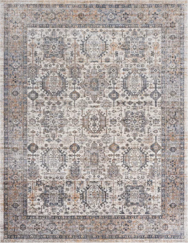 7' 06" x 9' 06" Indian Power Loom Rug
