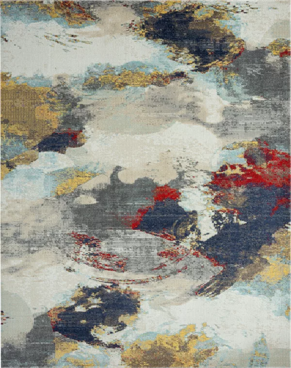 2' 00" x 3' 00" Rectangle Polypropylene And Polyester Rug