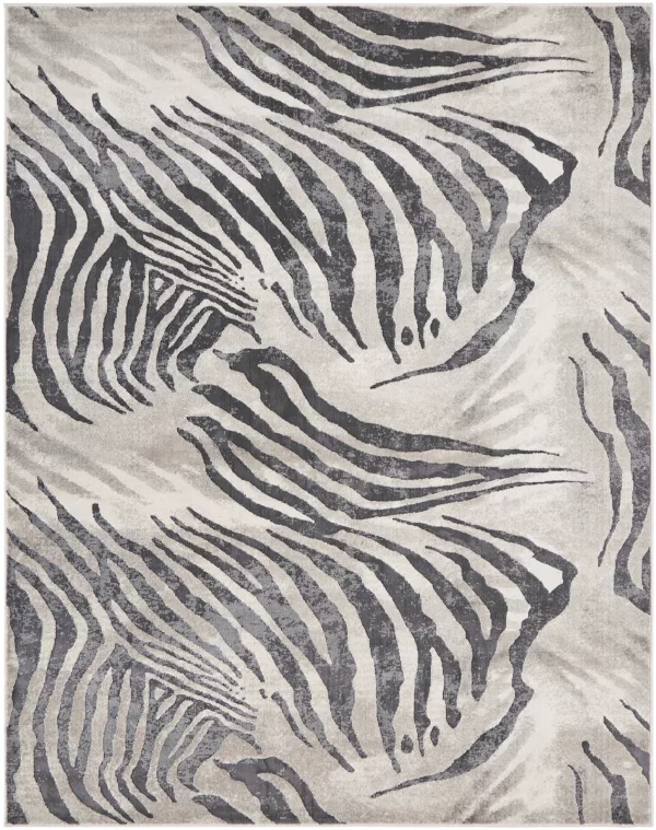5' 06" x 7' 06" Rectangle Polyester Rug