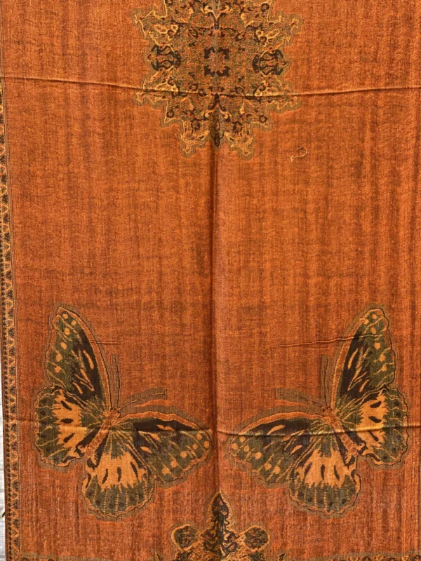 2' 03" x 5' 10" Pashmina Butterfly Rug