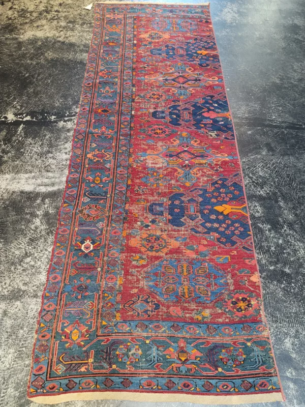 3' 00" x 9' 00" Vintage Iran Rug