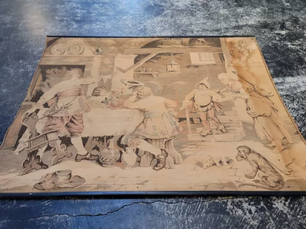 3' 03" x 4' 00" Antique France Rug