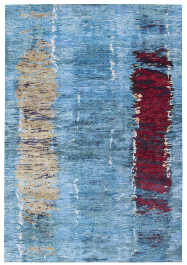 8' 10" x 12' 02"Wool & Silk Pearl Collection Rug