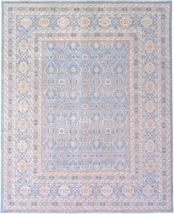 7' 09" x 9' 08" Hand Knotted Farahan Rug