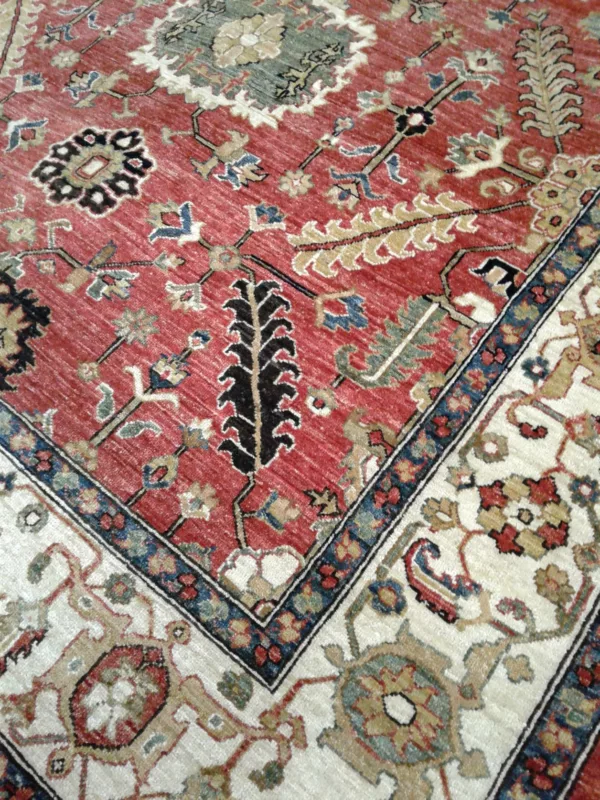 6' 00" x 8' 10" Pakistan hand knotted wool Rug