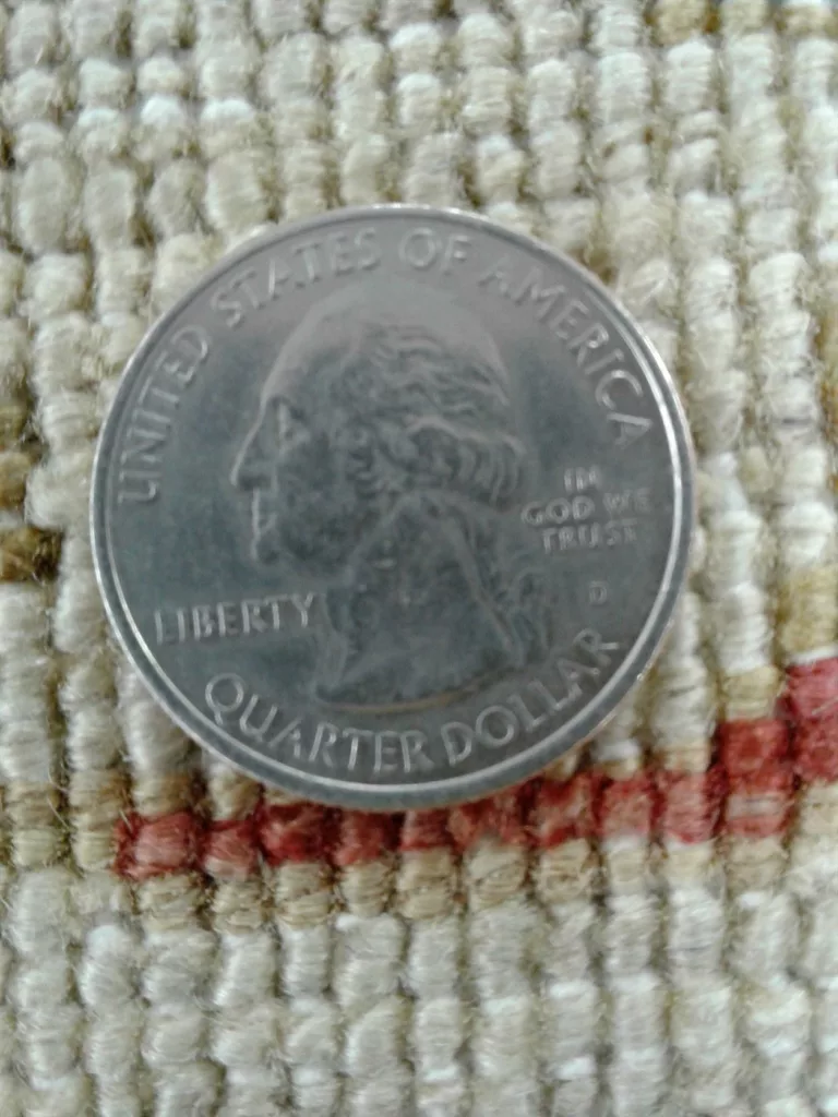 6' 00" x 8' 10" Pakistan hand knotted wool Rug