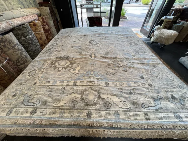 8' 00" x 10' 03" Rectangle Yosemite Silver Rug