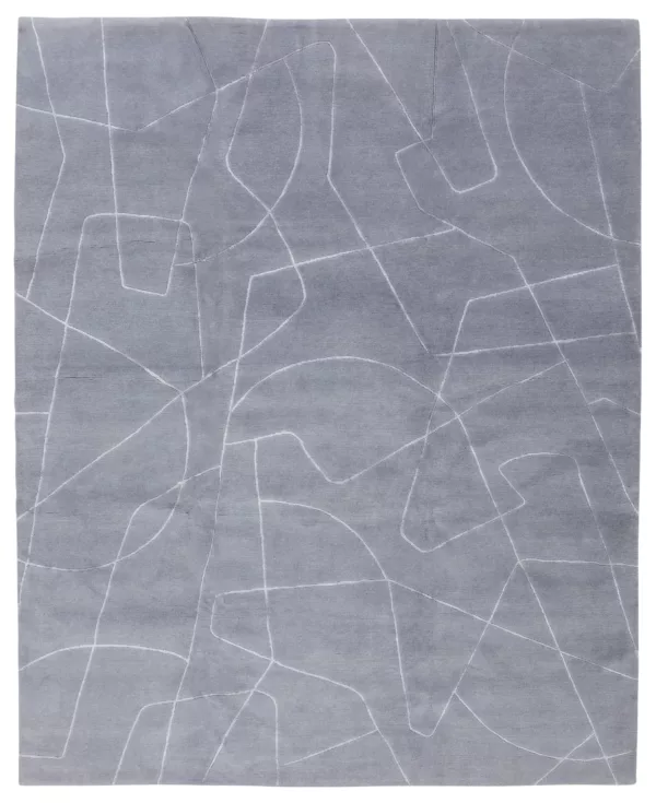 9' 00" x 12' 00" Nepal Wool and Silk Rug