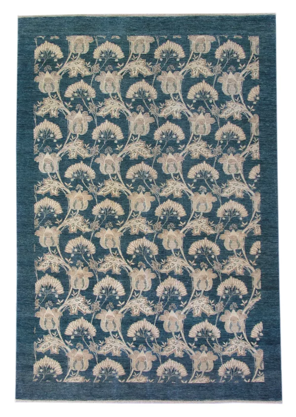 6' 01" x 9' 01" Wool Ottoman Rug