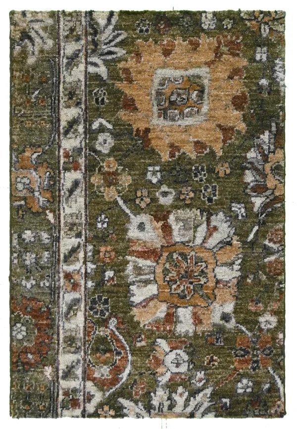 2' 00" x 2' 11" Oushak  Wool Rug
